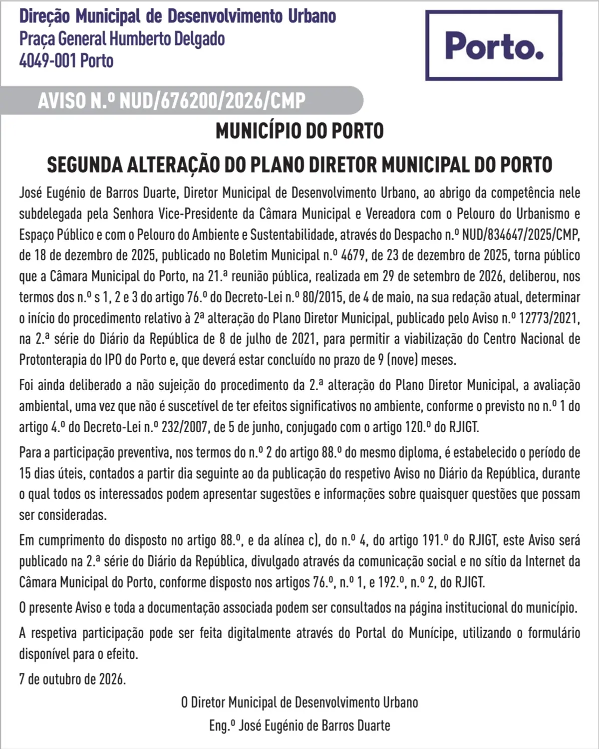 Imagem de contexto do artigo NUD/676200/2026/CMP