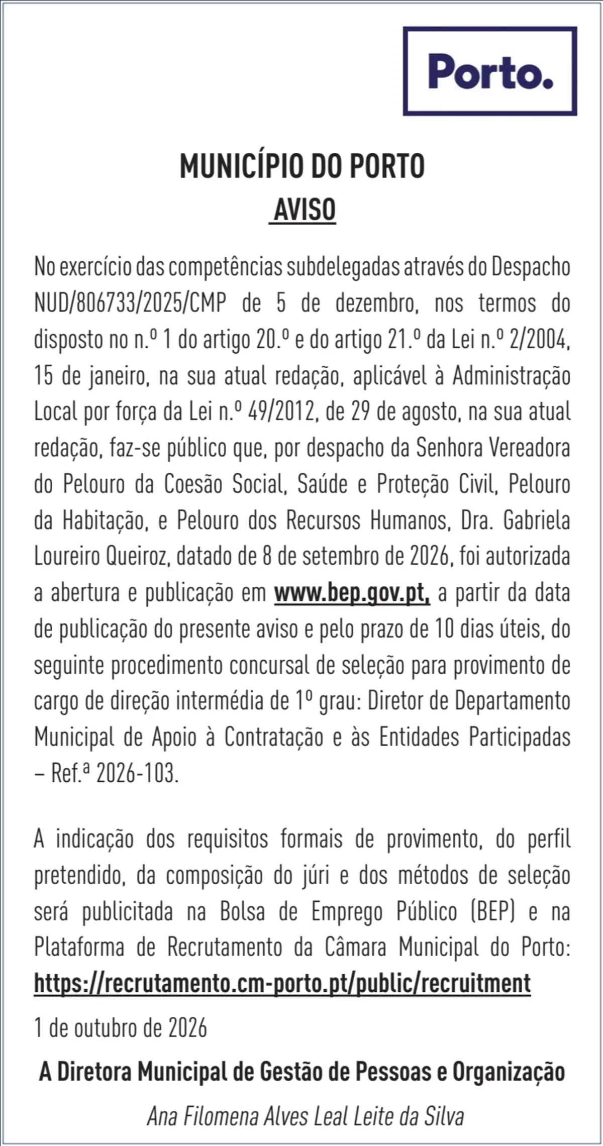 Imagem de contexto do artigo AVISO