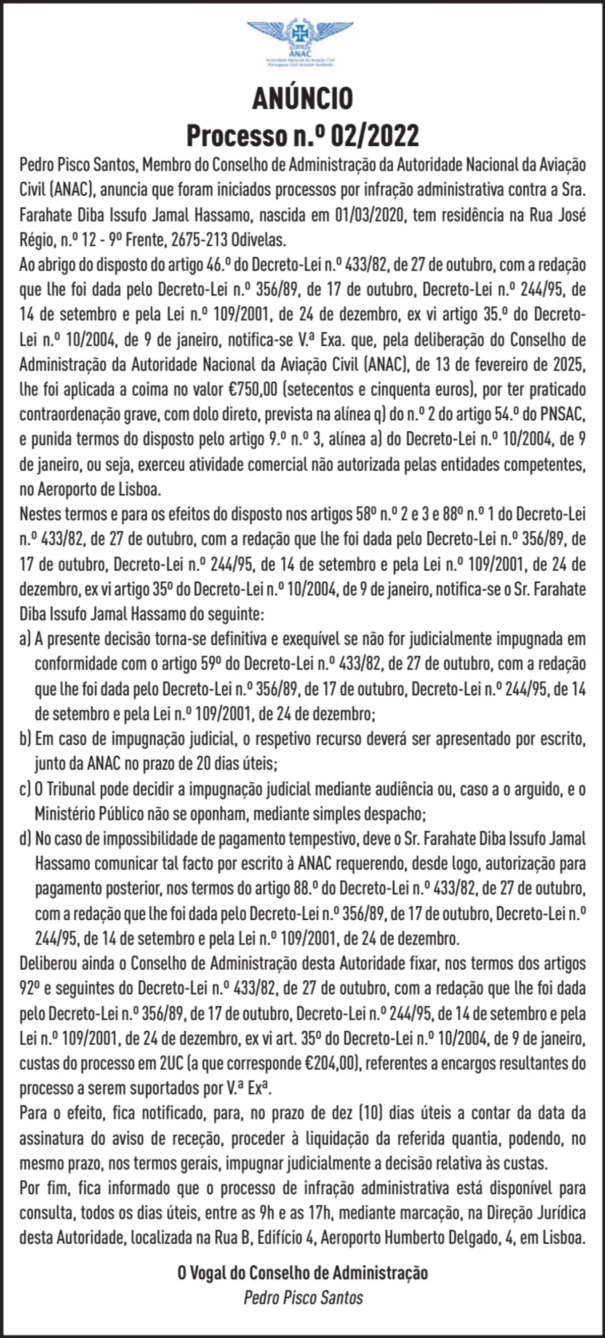 Imagem de contexto do artigo PROC. CO 2/2022