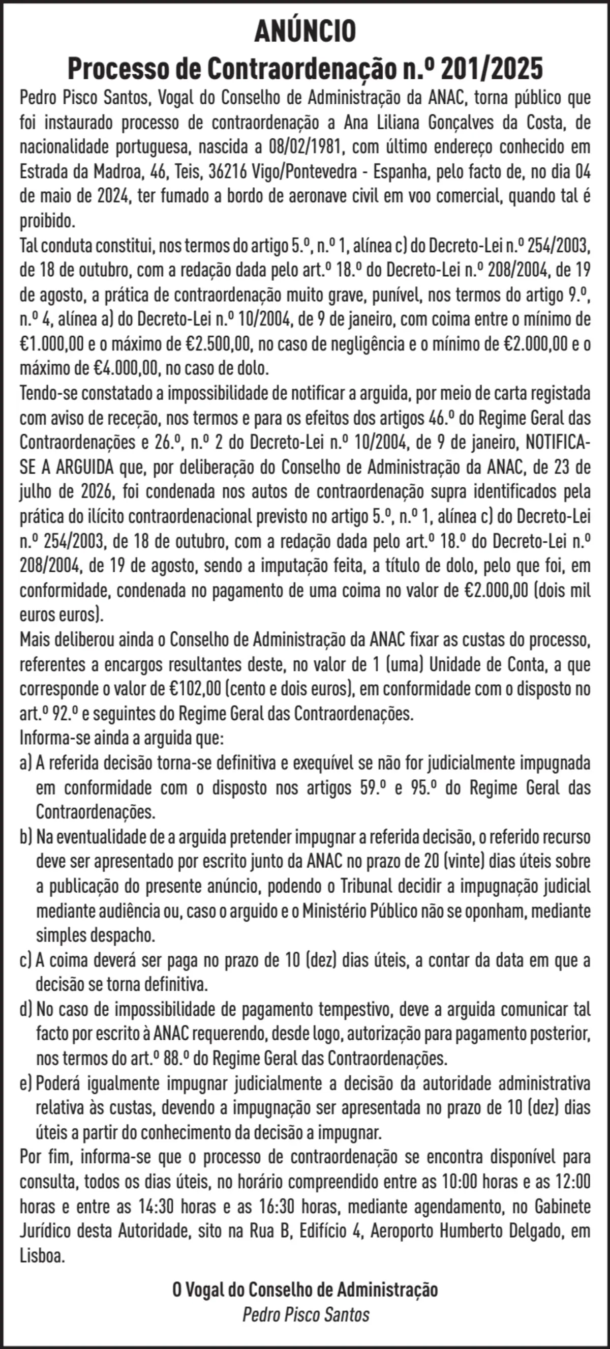 Imagem de contexto do artigo PROC. CO 201/2025