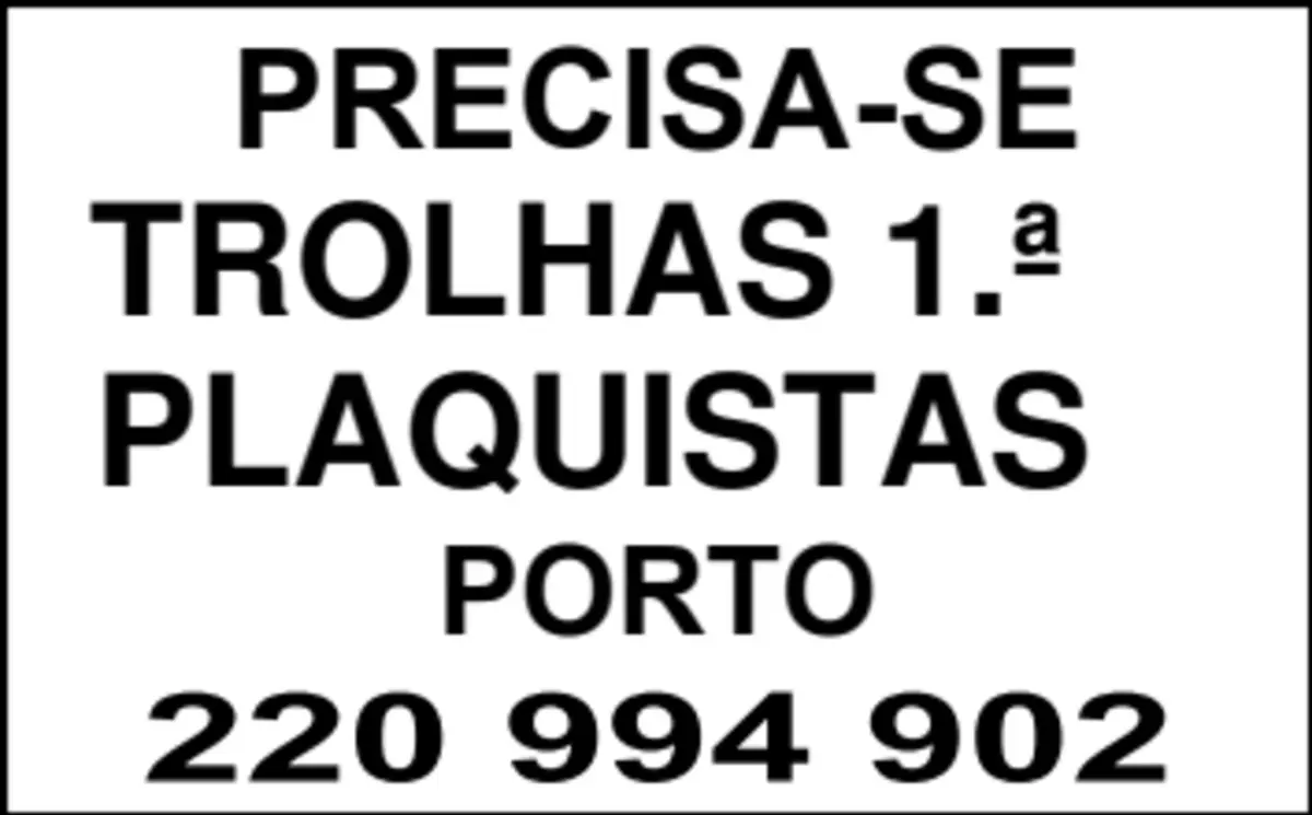 Imagem de contexto do artigo PRECISA-SE