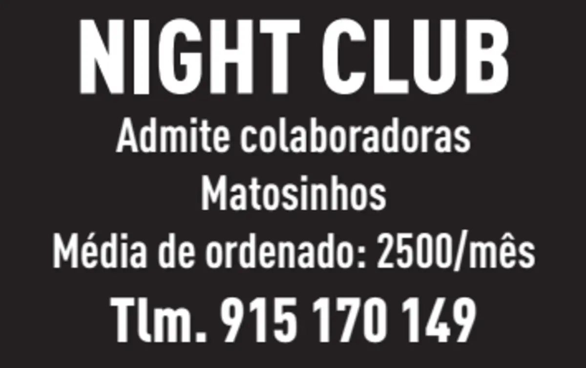 Imagem de contexto do artigo NIGHT CLUB