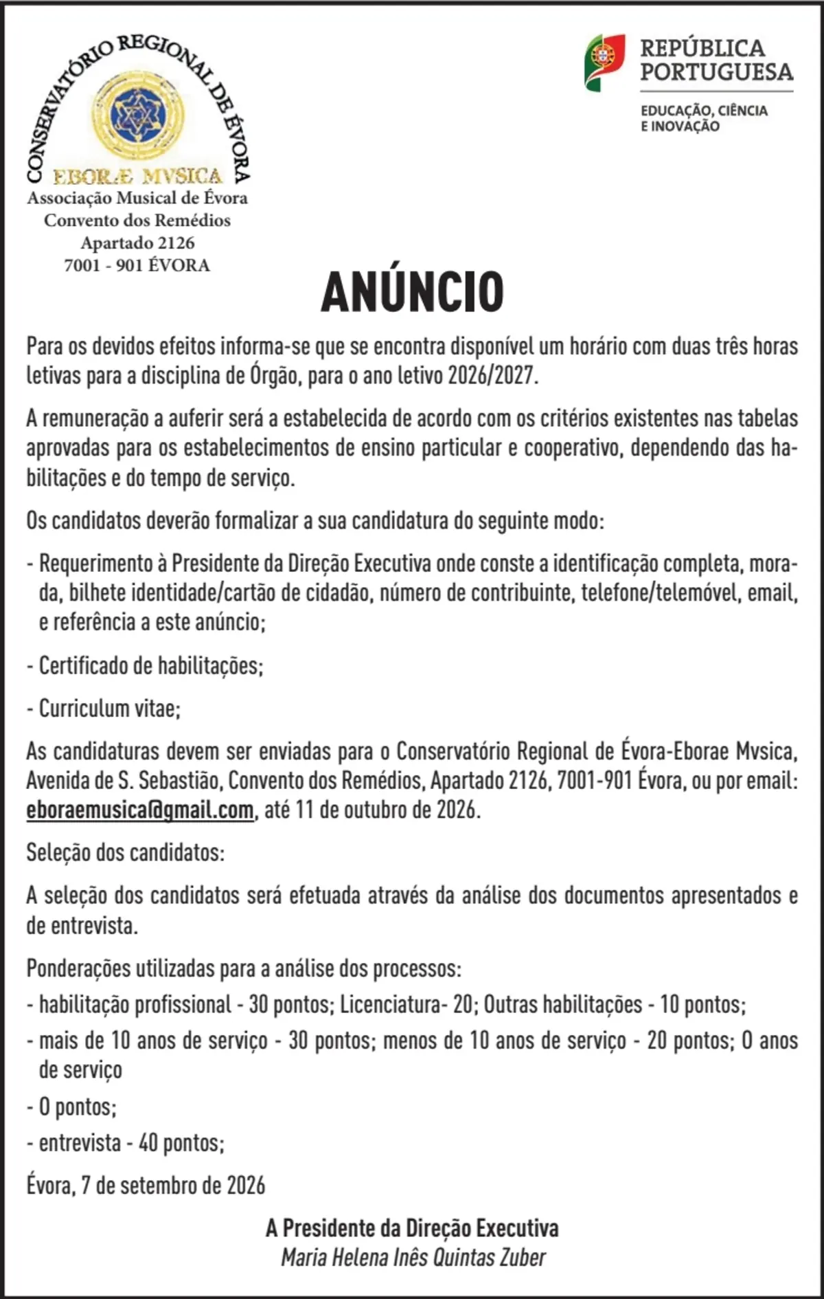 Imagem de contexto do artigo ANUNCIO PROFESSOR