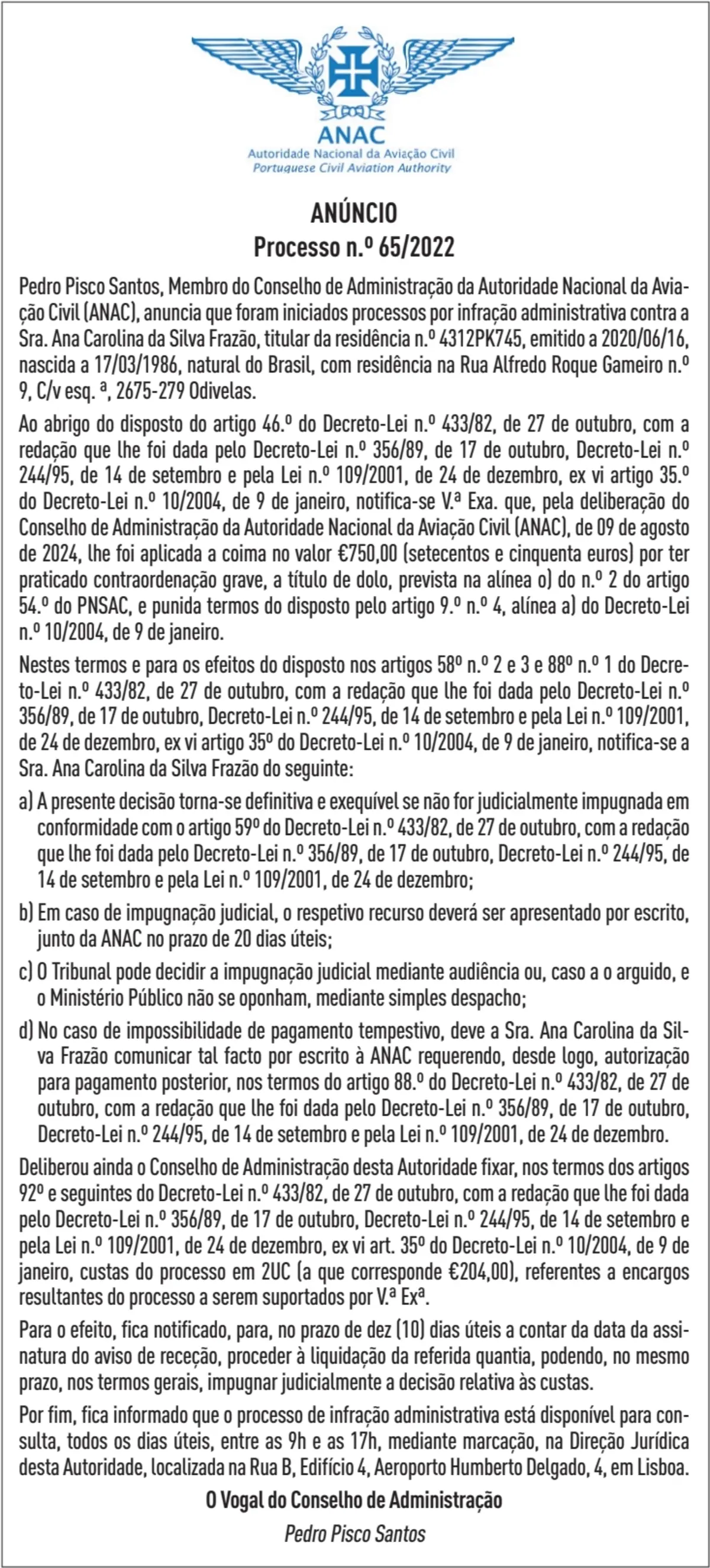 Imagem de contexto do artigo PROC. CO 65/2022