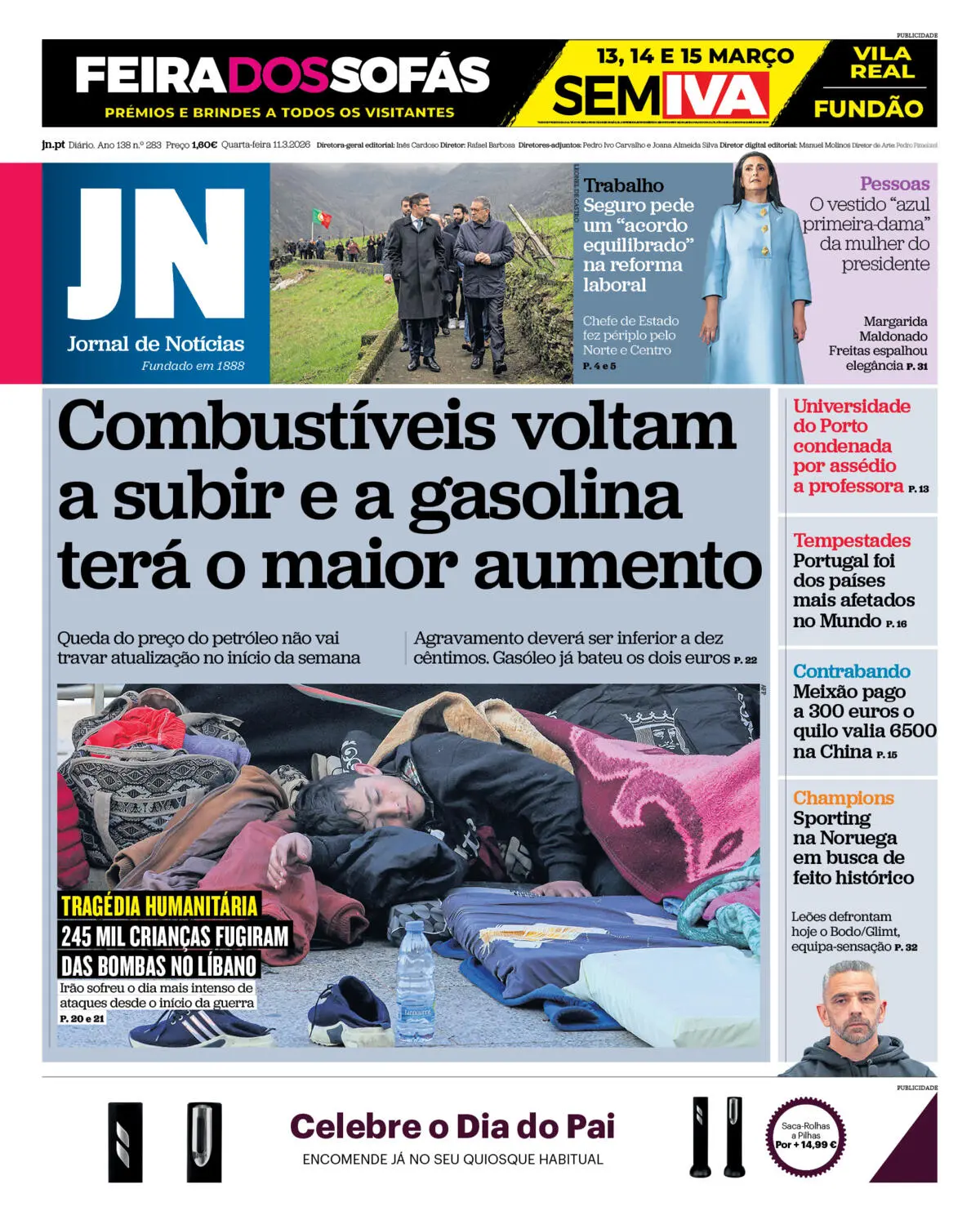 Capa da última edição