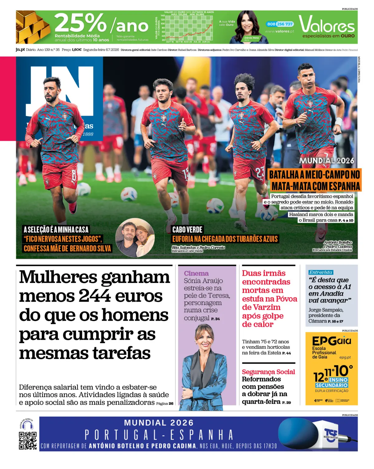 Capa da última edição