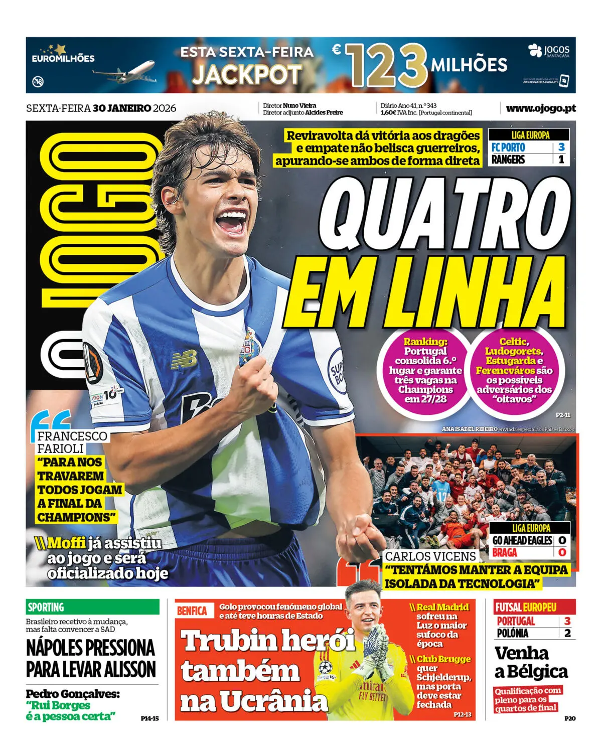 Capa da última edição