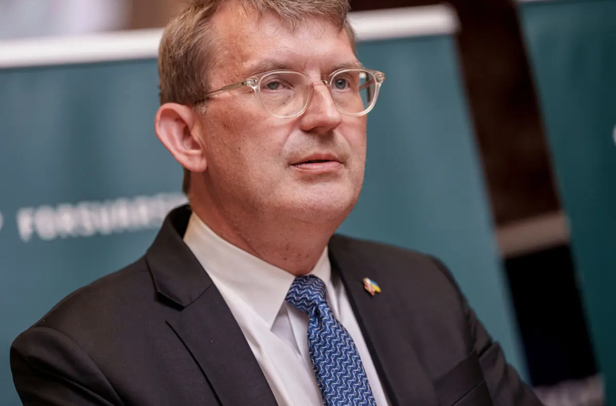 Ministro da Defesa dinamarquês, Troels Lund Poulsen