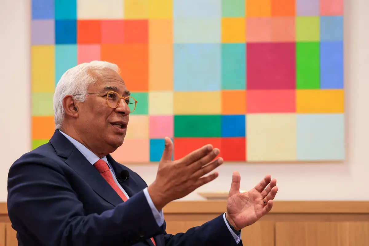 O presidente do Conselho Europeu António Costa