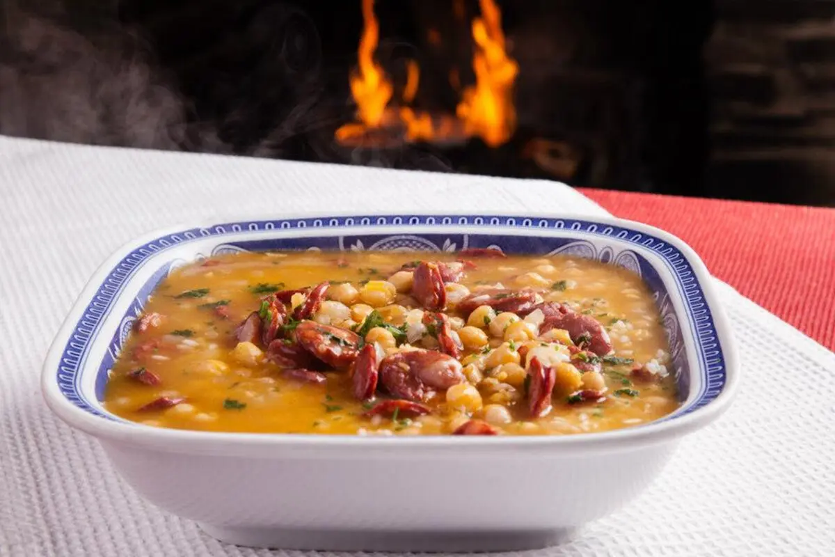 A cozinha tradicional do Dom Roberto.